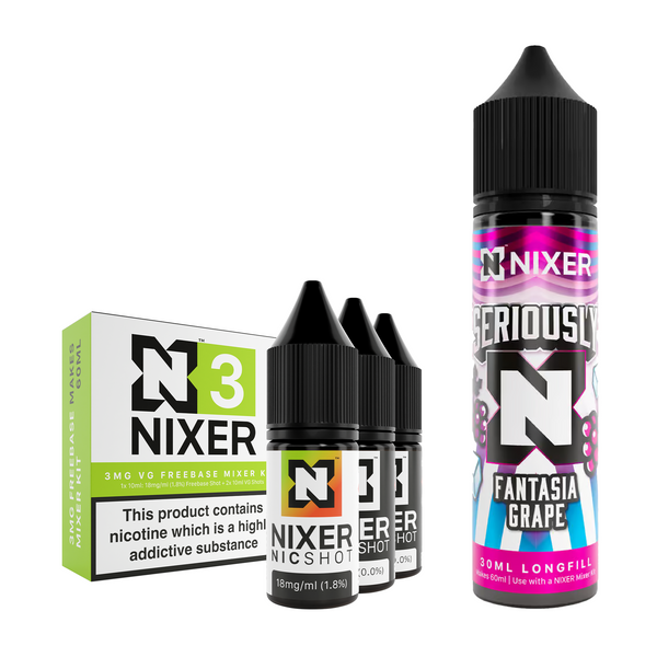 Fantasia Grape 30ml/60ml Longfill - Nixer X Seriously