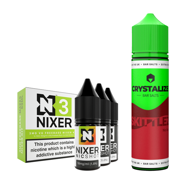 Skittlez 30ml/60ml Longfill - Crystalize