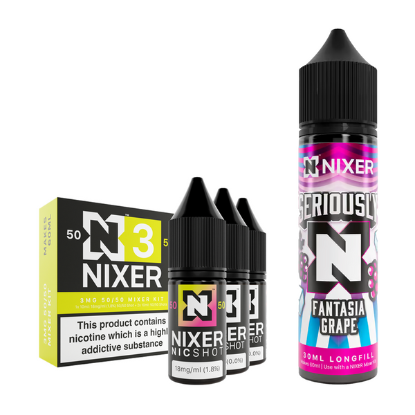 Fantasia Grape 30ml/60ml Longfill - Nixer X Seriously