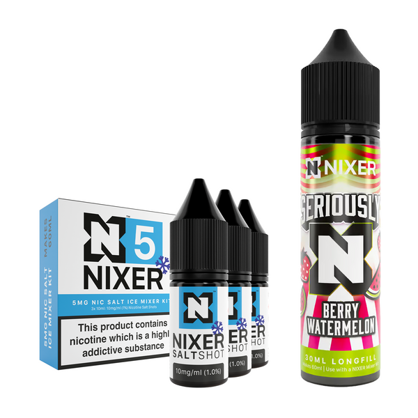 Berry Watermelon 30ml/60ml Longfill - Nixer X Seriously