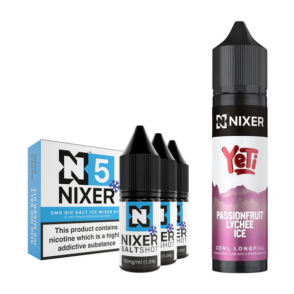 Passionfruit Lychee Ice 30ml/60ml Longfill - Nixer X Yeti