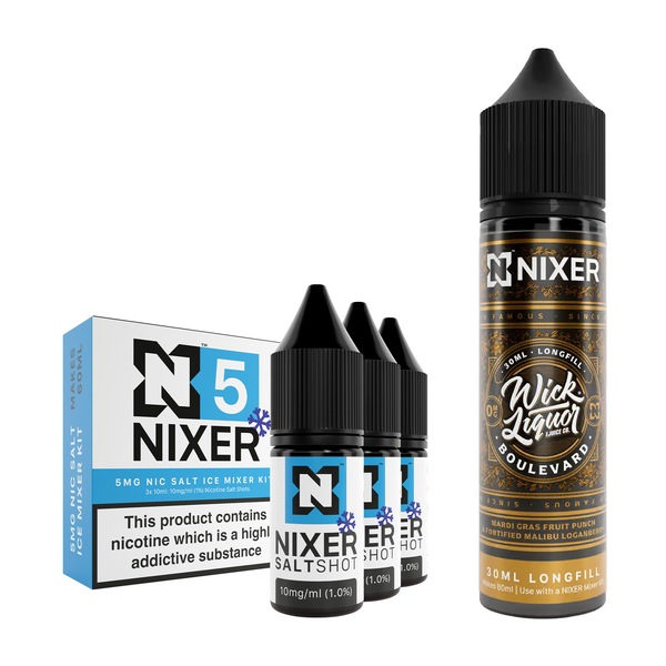 Boulevard 30ml/60ml Longfill - Nixer X Wick Liquor