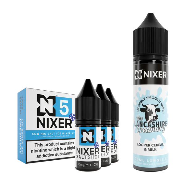 Looper Cereal & Milk 30ml/60ml Longfill - Nixer X The Lancashire Creamery