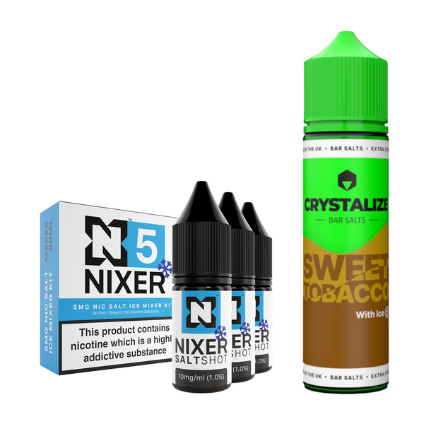 Sweet Tobacco Low Ice 30ml/60ml Longfill - Crystalize