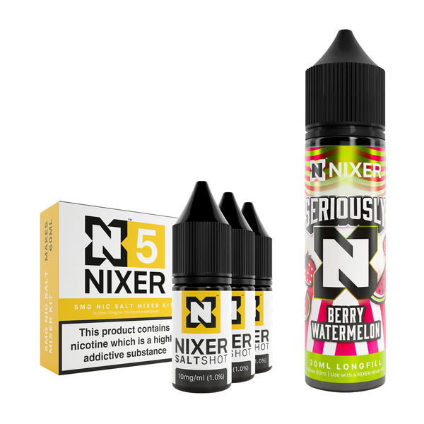 Berry Watermelon 30ml/60ml Longfill - Nixer X Seriously