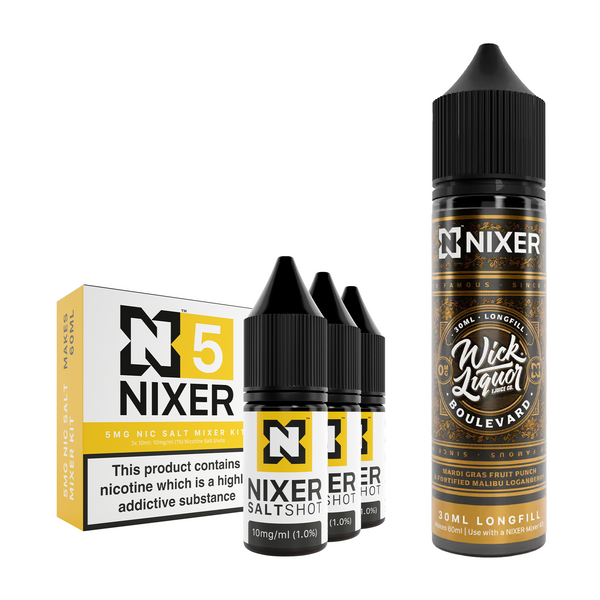 Boulevard 30ml/60ml Longfill - Nixer X Wick Liquor
