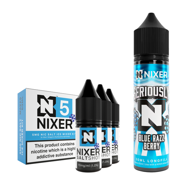 Blue Razz Berry 30ml/60ml Longfill - Nixer X Seriously