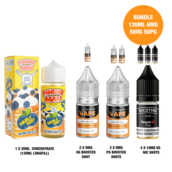 Double Berry 30ml/120ml Longfill - Pancake Man