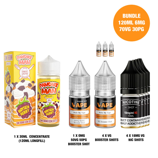 Boysen Berry 30ml/120ml Longfill - Pancake Man
