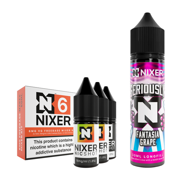 Fantasia Grape 30ml/60ml Longfill - Nixer X Seriously