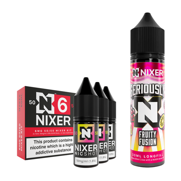 Fruity Fusion 30ml/60ml Longfill - Nixer X Seriously