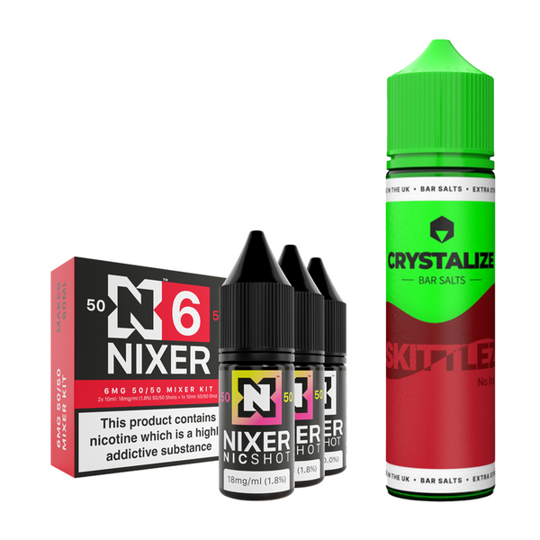 Skittlez 30ml/60ml Longfill - Crystalize