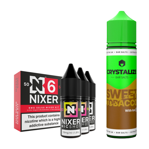 Sweet Tobacco Low Ice 30ml/60ml Longfill - Crystalize