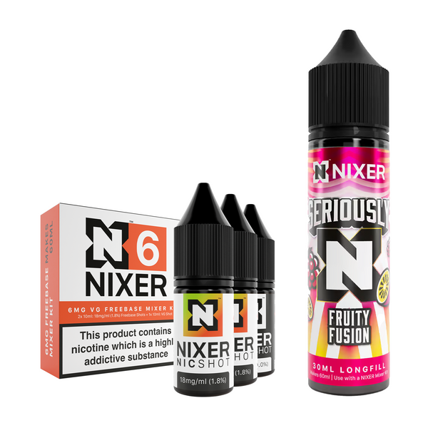 Fruity Fusion 30ml/60ml Longfill - Nixer X Seriously