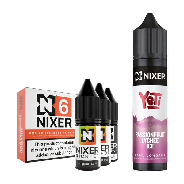 Passionfruit Lychee Ice 30ml/60ml Longfill - Nixer X Yeti