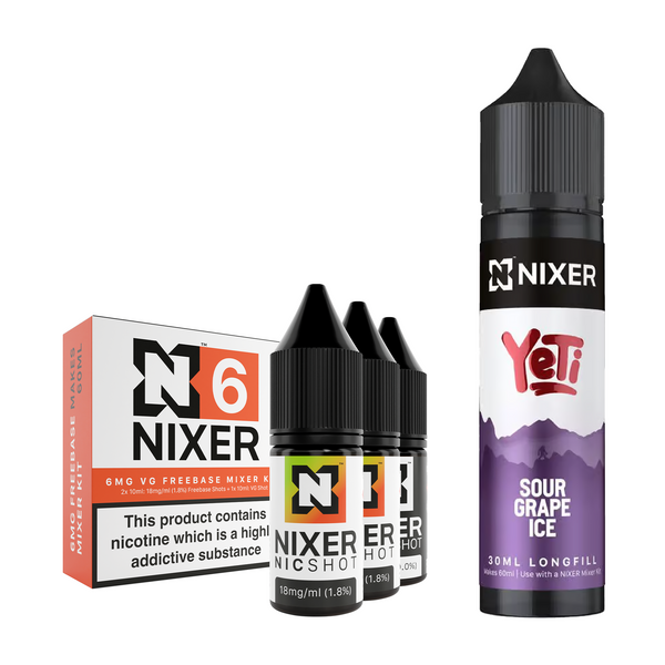 Sour Grape Ice 30ml/60ml Longfill - Nixer X Yeti