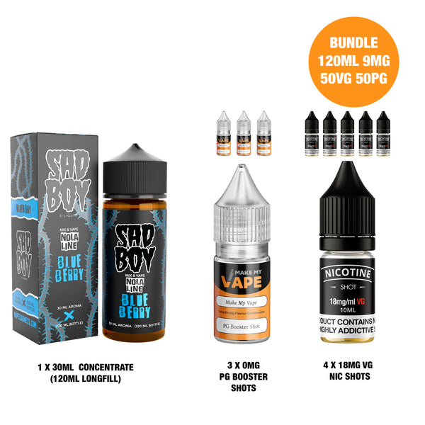 Bluberry Nola 30ml/120ml Longfill - Sad Boy