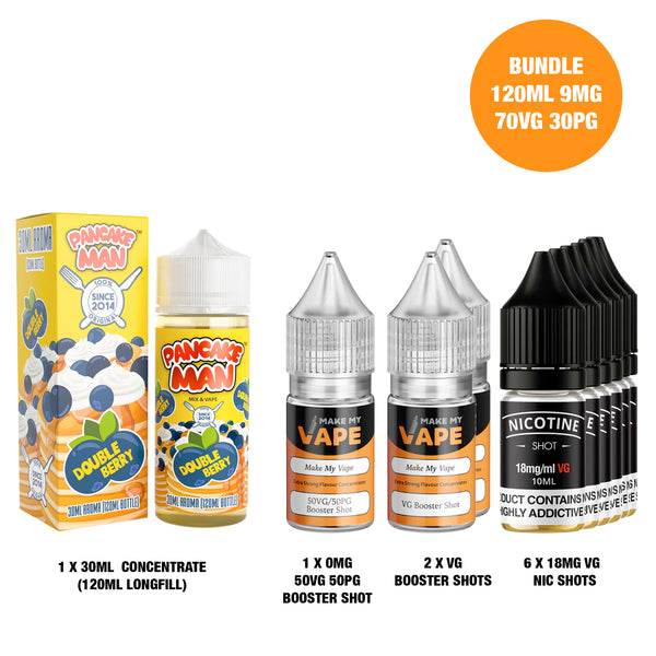 Double Berry 30ml/120ml Longfill - Pancake Man
