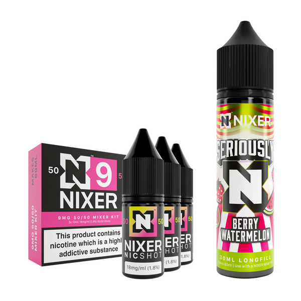 Berry Watermelon 30ml/60ml Longfill - Nixer X Seriously