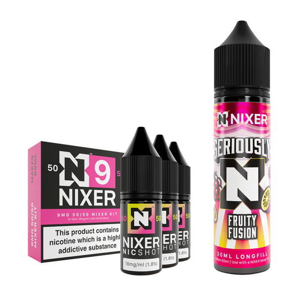 Fruity Fusion 30ml/60ml Longfill - Nixer X Seriously