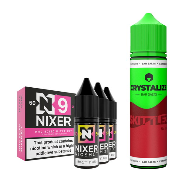 Skittlez 30ml/60ml Longfill - Crystalize