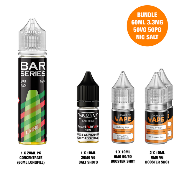 Apple Peach 60ml Longfill - Bar Series