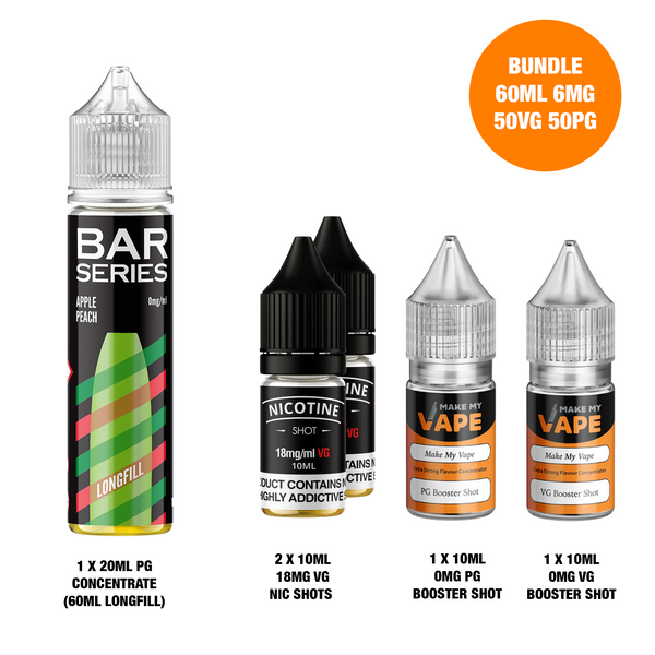 Apple Peach 60ml Longfill - Bar Series
