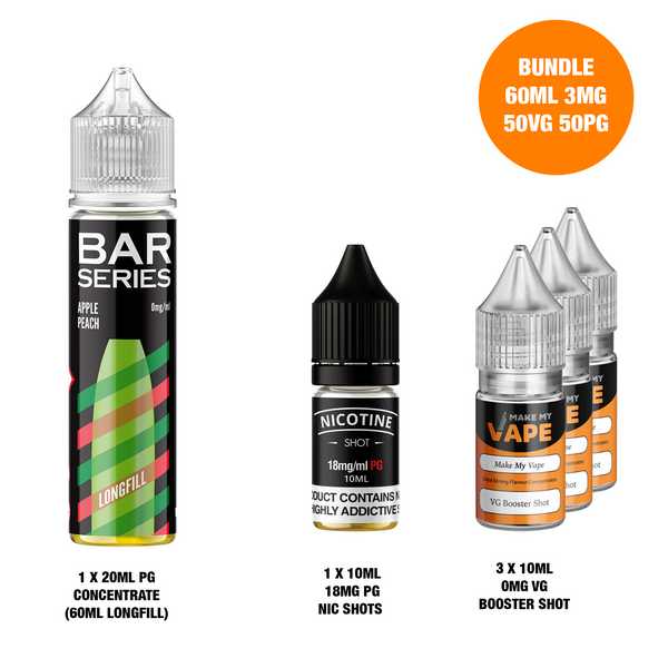 Apple Peach 60ml Longfill - Bar Series