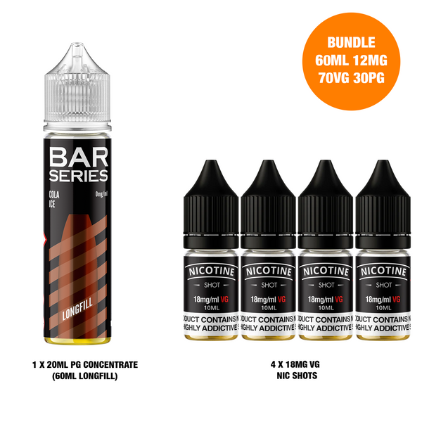 Cola Ice 60ml Longfill - Bar Series