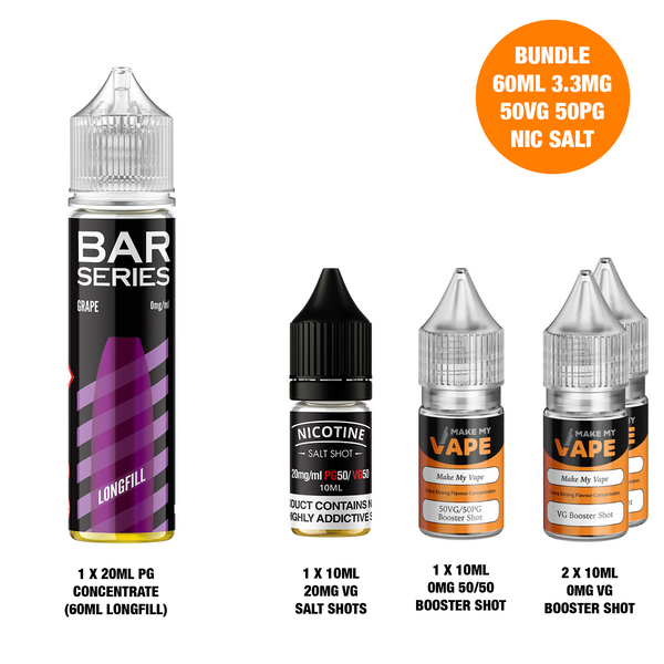 Grape 60ml Longfill - Bar Series