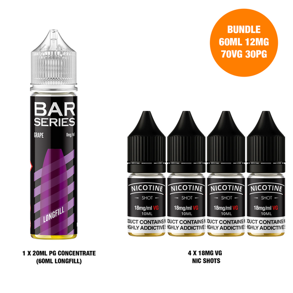 Grape 60ml Longfill - Bar Series