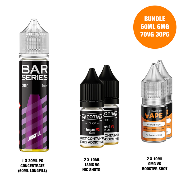 Grape 60ml Longfill - Bar Series