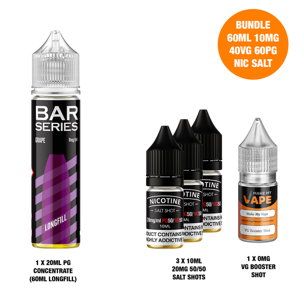 Grape 60ml Longfill - Bar Series