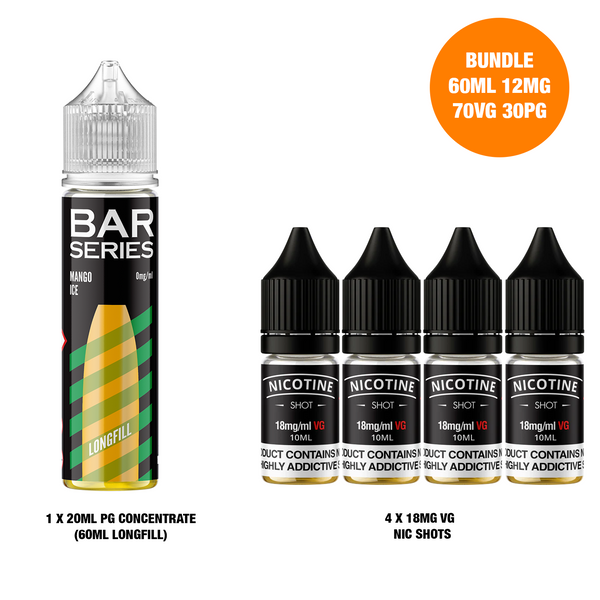 Mango Ice 60ml Longfill - Bar Series
