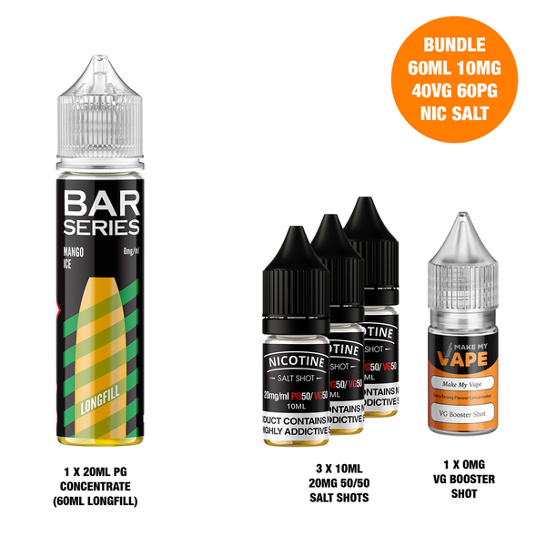 Mango Ice 60ml Longfill - Bar Series