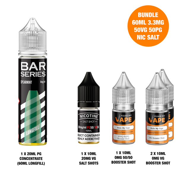 Spearmint 60ml Longfill - Bar Series