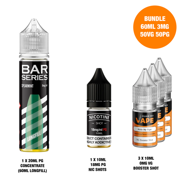 Spearmint 60ml Longfill - Bar Series