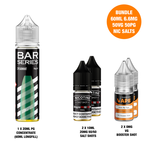Spearmint 60ml Longfill - Bar Series