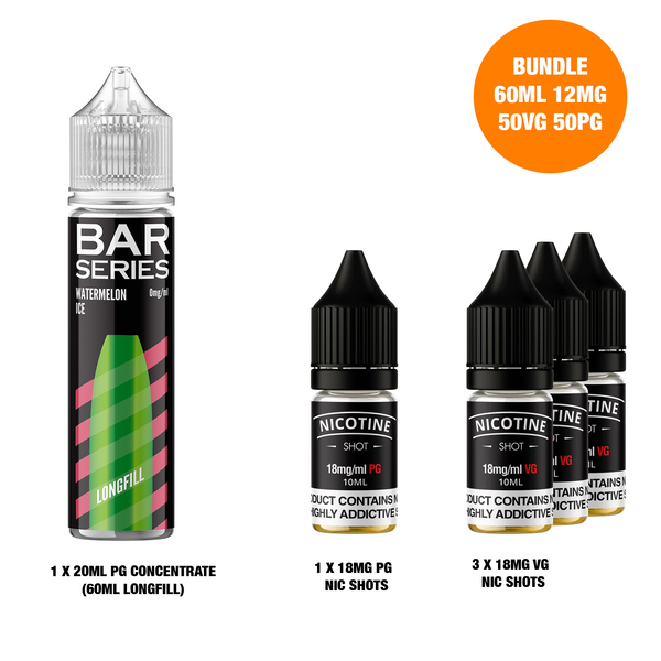 Watermelon Ice 60ml Longfill - Bar Series