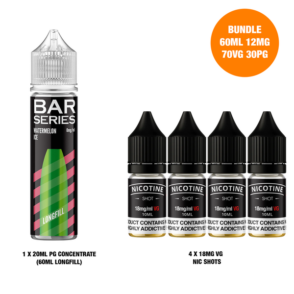 Watermelon Ice 60ml Longfill - Bar Series