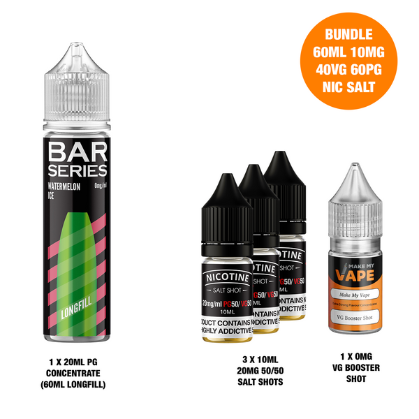 Watermelon Ice 60ml Longfill - Bar Series
