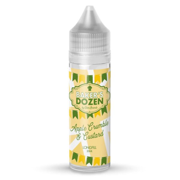 Apple Crumble & Custard 20ml/60ml Longfill - Bakers Dozen