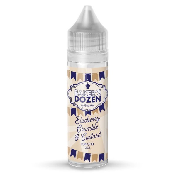 Blueberry Crumble 20ml/60ml Longfill - Bakers Dozen