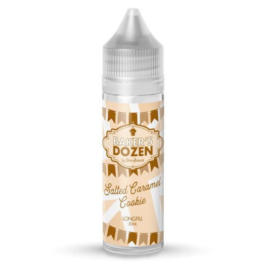 Salted Caramel Cookie 20ml/60ml Longfill - Bakers Dozen