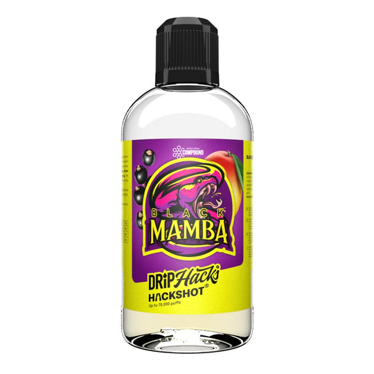 Black Mamba - Bottle Shots - Drip Hacks Hackshot - 250ML