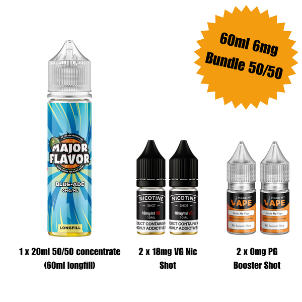 Blue-Ade 60ml Longfill - Major Flavor