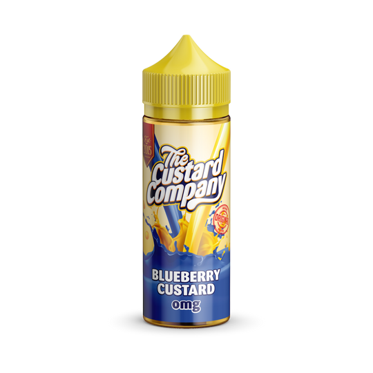 Blueberry Custard 100ml 70/30 Shortfill - The Custard Company