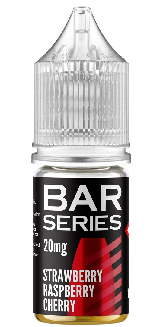 Strawberry Raspberry Cherry Nic Salt - Bar Series