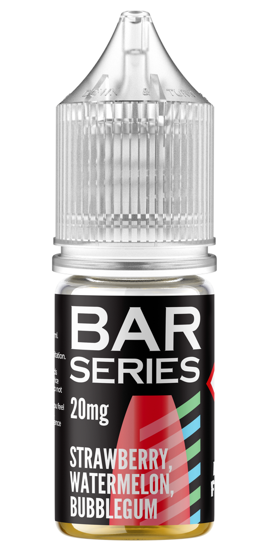 Strawberry Watermelon Bubblegum Nic Salt - Bar Series