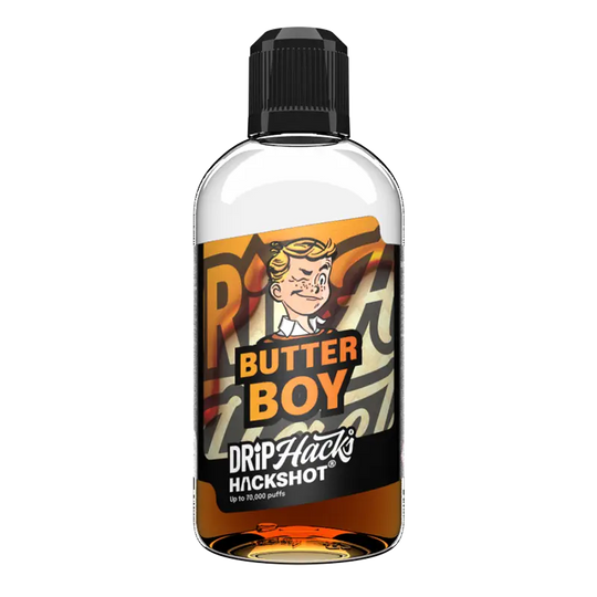 ButterBoy - Bottle Shots - Drip Hacks Hackshot - 250ML